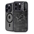 NFL Detroit Lions Black & White iPhone 16 Pro Kickstand Case